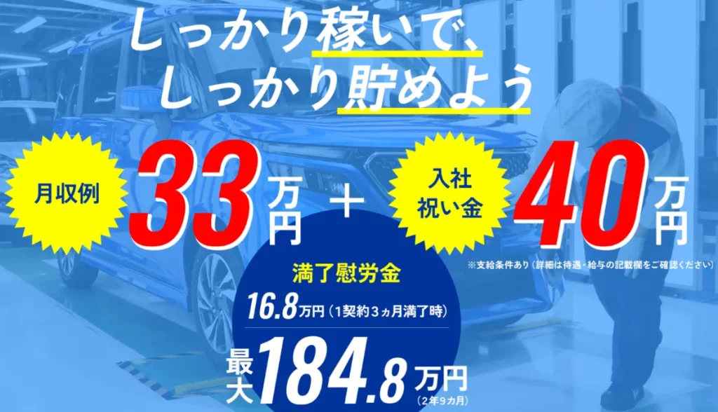 スズキ期間工募集要項