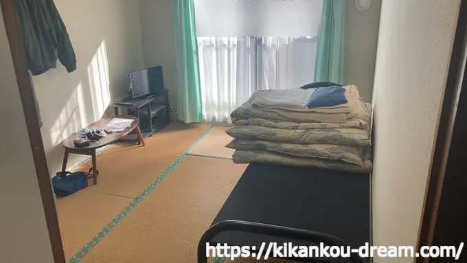 日産願成寺家族アパート部屋