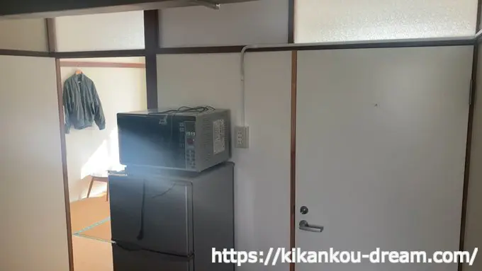日産願成寺家族アパート電子レンジ,冷蔵庫