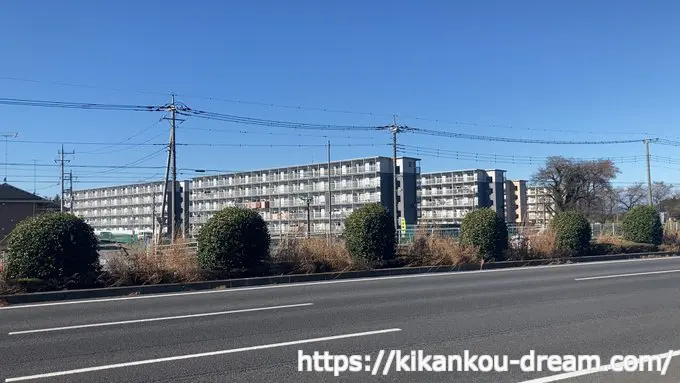 日産願成寺家族アパート外観