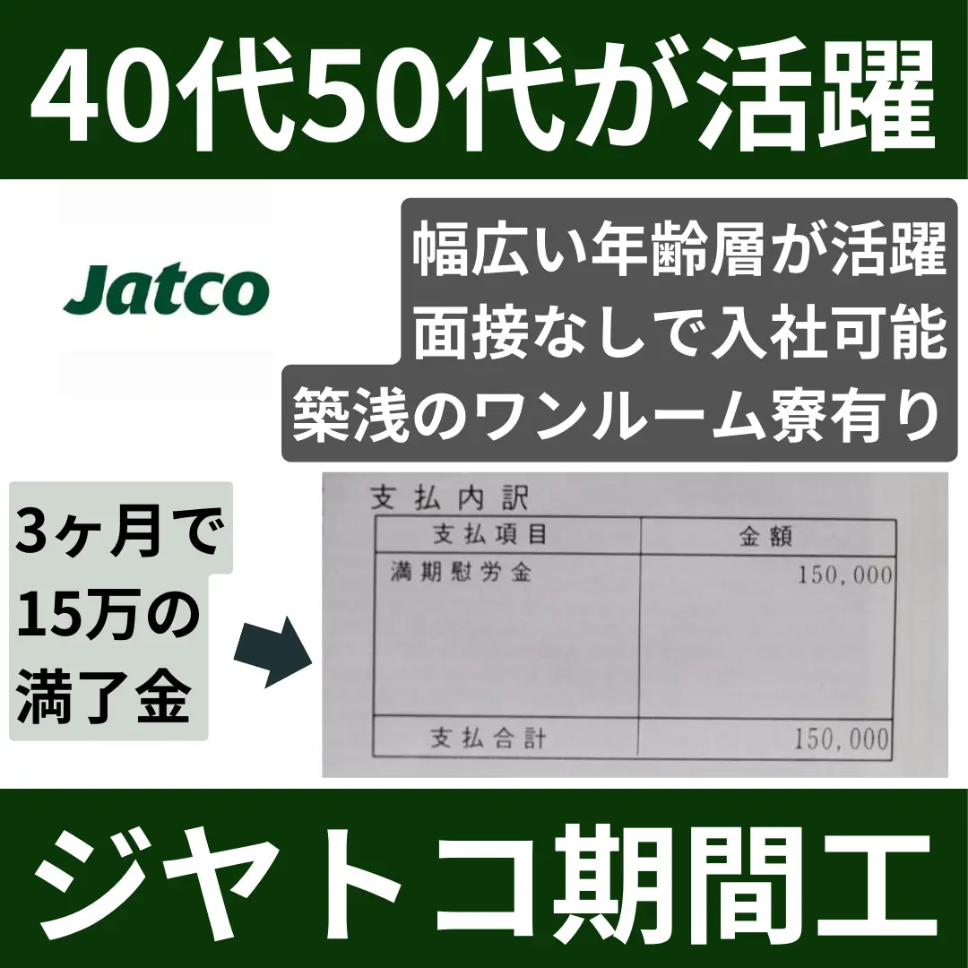 ジヤトコ期間工